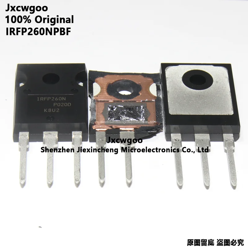 Chanzon 5 Pezzi IRFP260NPBF TO-247 – MOSFET 50A 200V, Transistor Di Potenza Per Progetti Elettronici Fai-Da-Te