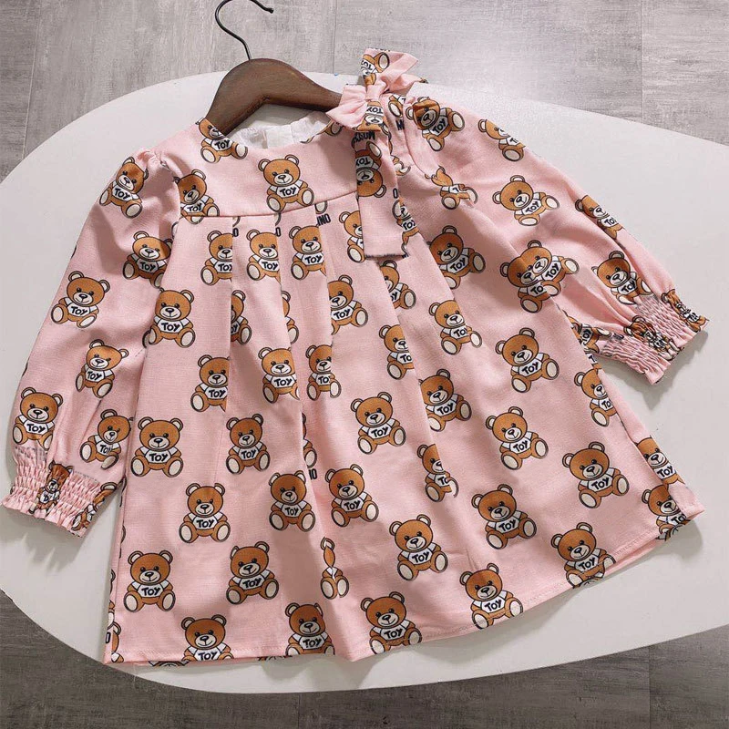 baby bodysuit dress Summer fashion newborn baby clothes Short-sleeved Cotton cute cartoon Little bear new born baby boy girl romper and hat Bibs Set Newborn Knitting Romper Hooded 