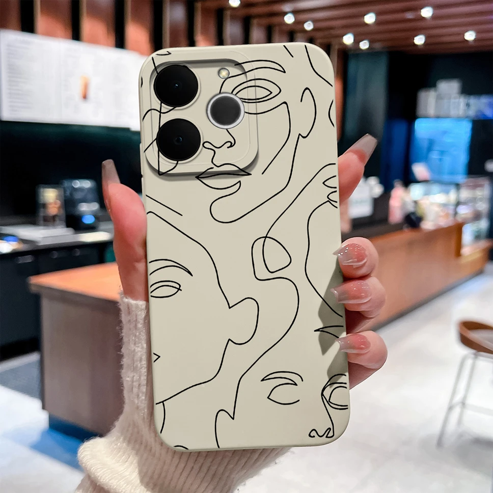 Funny Design Pattern Phone Case - Full Protection High-Quality Anti-Slip Shell