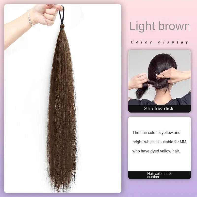 الألياف الاصطناعية لف الكرة الشعر الدائري شعر مستع...