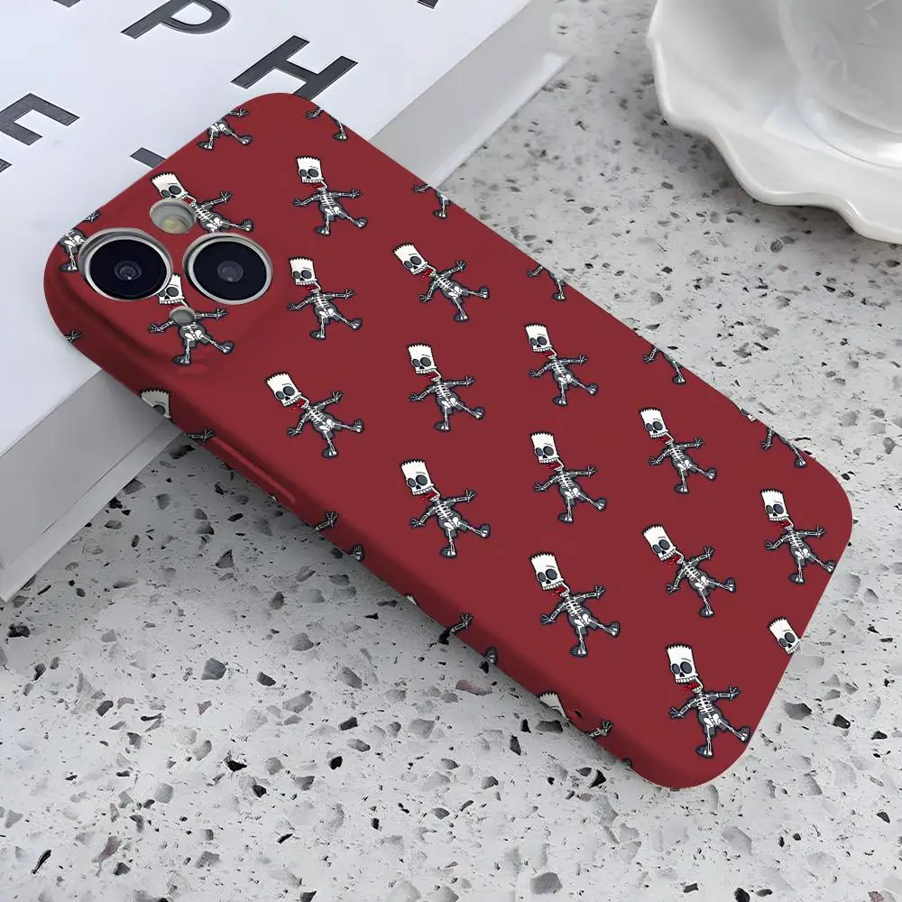Whimsical Cartoon Simpsons Phone Case | All-Inclusive Tough Personalized Cover