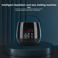 Waxing Kit Wax Warmer Intelligent Control Temperature Wax Epilator 100W Wax Heater Hair Removal ABS Wax Melt Machine with Bowl 1