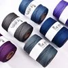 Luckkcords 3mm Thread Matte Polyester Knitted Crochet Yarn Handmade DIY Macrame Cord Woven Bag Hook Rope 90m/150g/roll 4