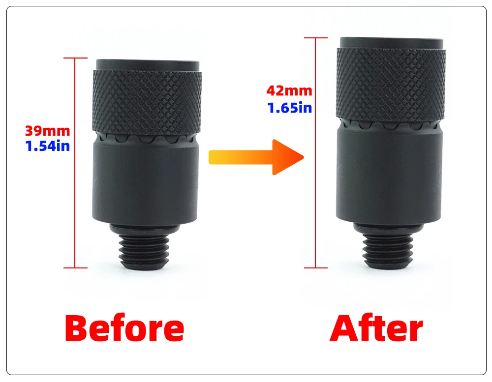 Hirisi Karpfen Angeln Schnell Ändern Stecker Karpfen Angeln Adapter Aluminium Für Angeln Alarme Rod Pod Angelgerät AQ210 – Detail 2