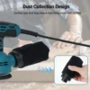 5-Inch Random Orbital Sander 12000RPM 6 Variable Speed Sander Machine Dust Collection System for Woodworking Dust Collection 2