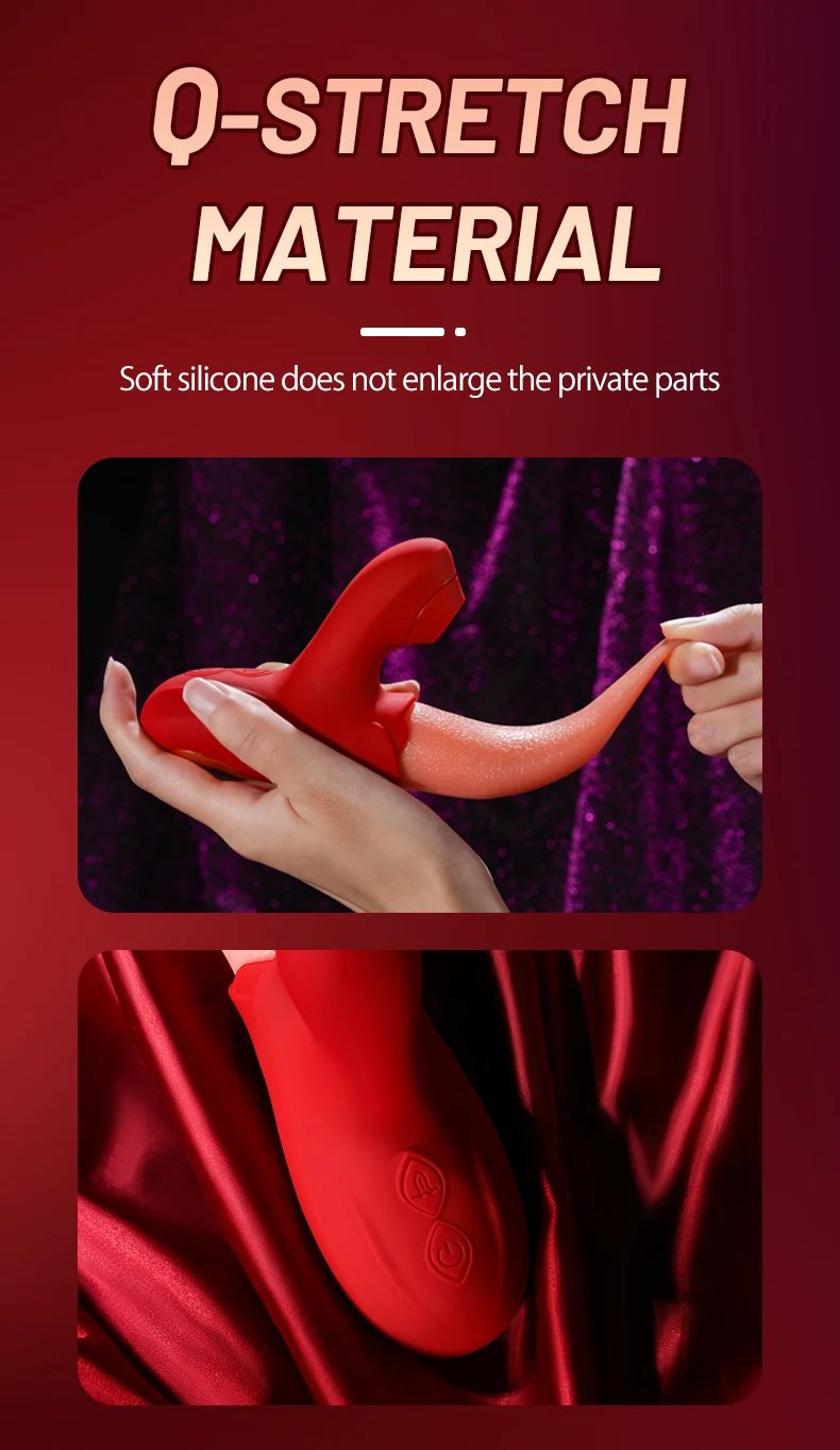 Tongue Vibrator Clitoris Stimulator And Sucking Masturbator_voghion.com
