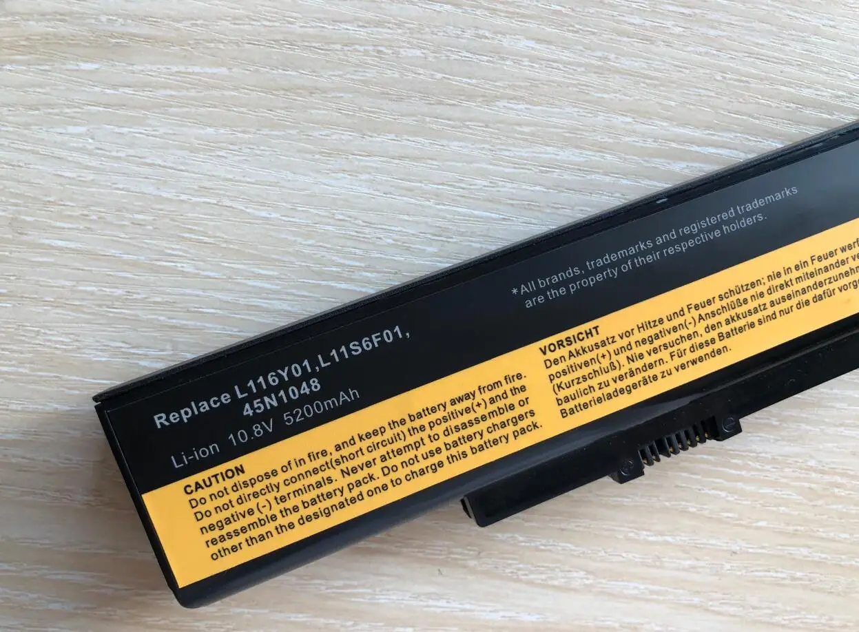 Bateria do Portátil para Lenovo B480 B485 B490 B580 B585 B590 B4400 B5400 V480 V480c V480s V490u V580 V580c - Imagem 2