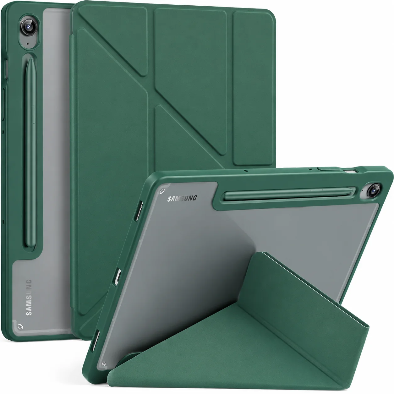 Magnetic Y-Type Tablet Case with Pen Holder - Premium Protective Cover