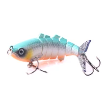 New Coming 110mm 25.5g Hard Multi-jointed Swimbait 3D Eyes 7 Segment Minnow Bait Tackle Fishing Lures Sinking Wobbler Pesca Bass
