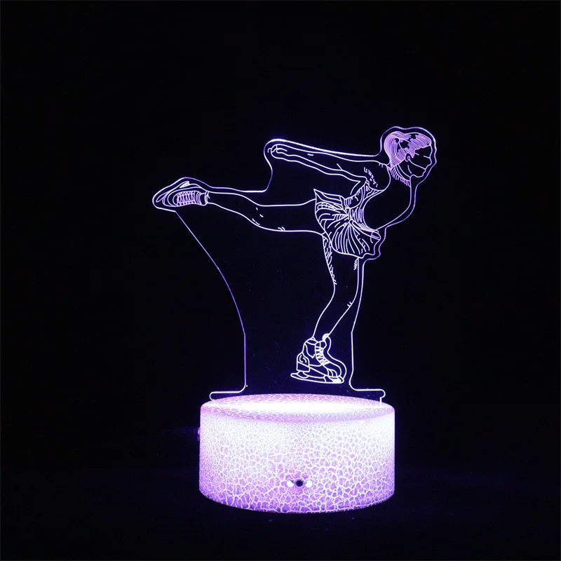 Nightdn  3D ߰ , ƿ LED 7  ġ ̺ å ,  ũ , Ʈ  Ȩ 