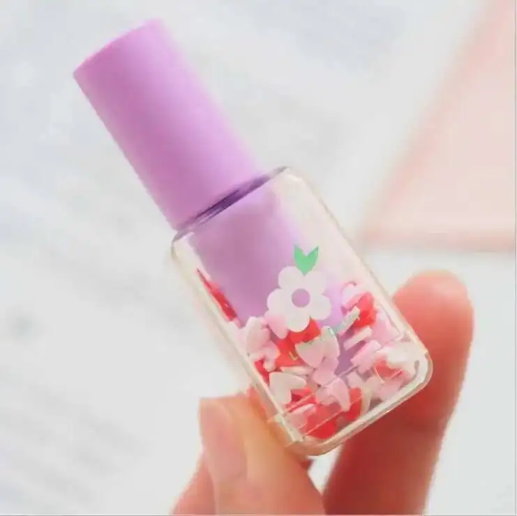 1 Stück Lytwtw's Nagellackflasche, kreativer Textmarker, niedlicher Kawaii-Graffiti-Marker, Farbe, Schreibwaren, Zeichnen, schön, süß – Detail 15
