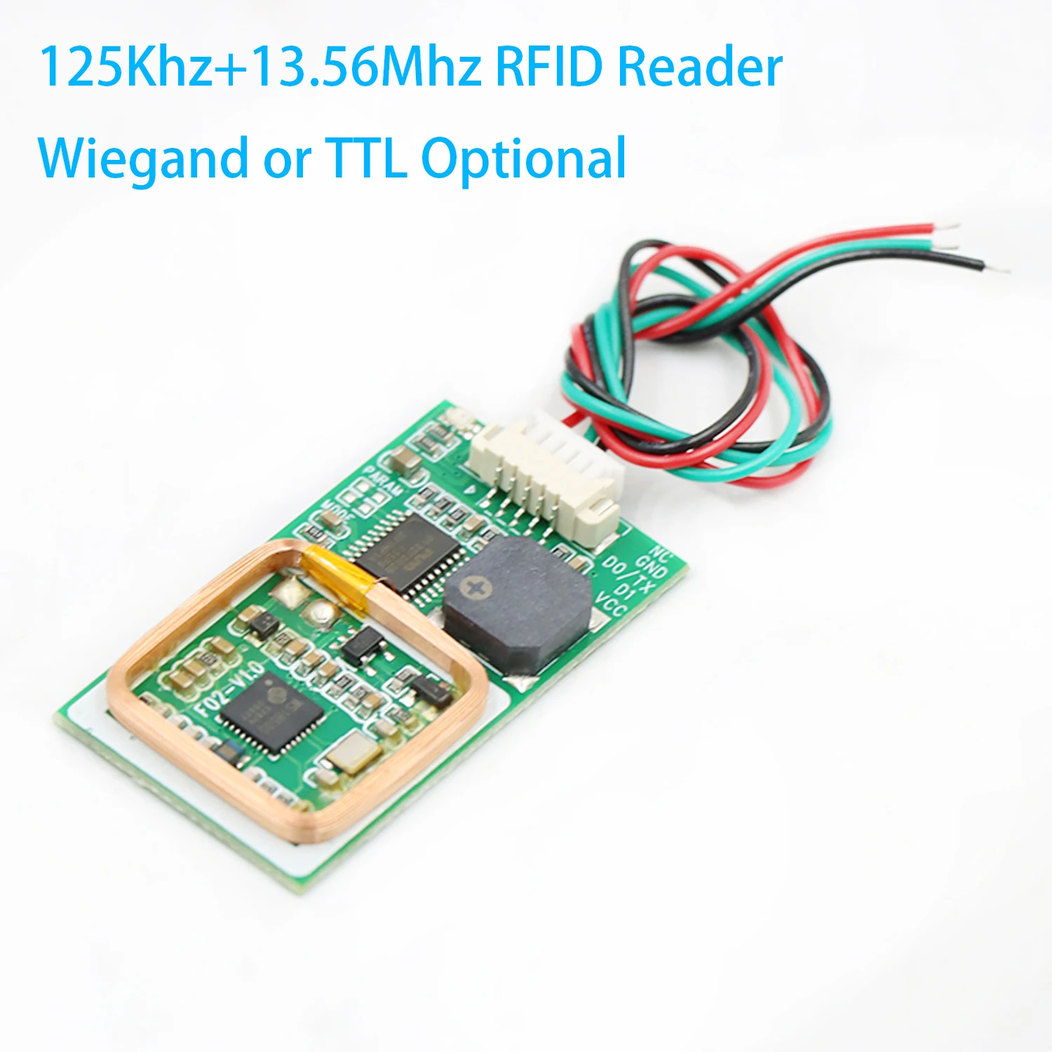 F02DC 125Khz+13.56Mhz RFID Card Access Control System Board Building intercom mo