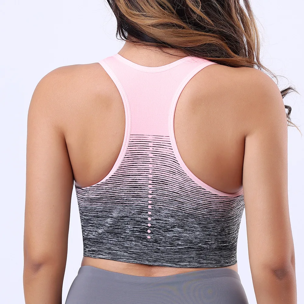 Women Sports Bra Shock-absorbing Bra Breathable Shock-proof Underwear Steel Ring Free Yoga Bra Running Vest Fitness Workout Tops Best Sellers In Sports & Entertainment