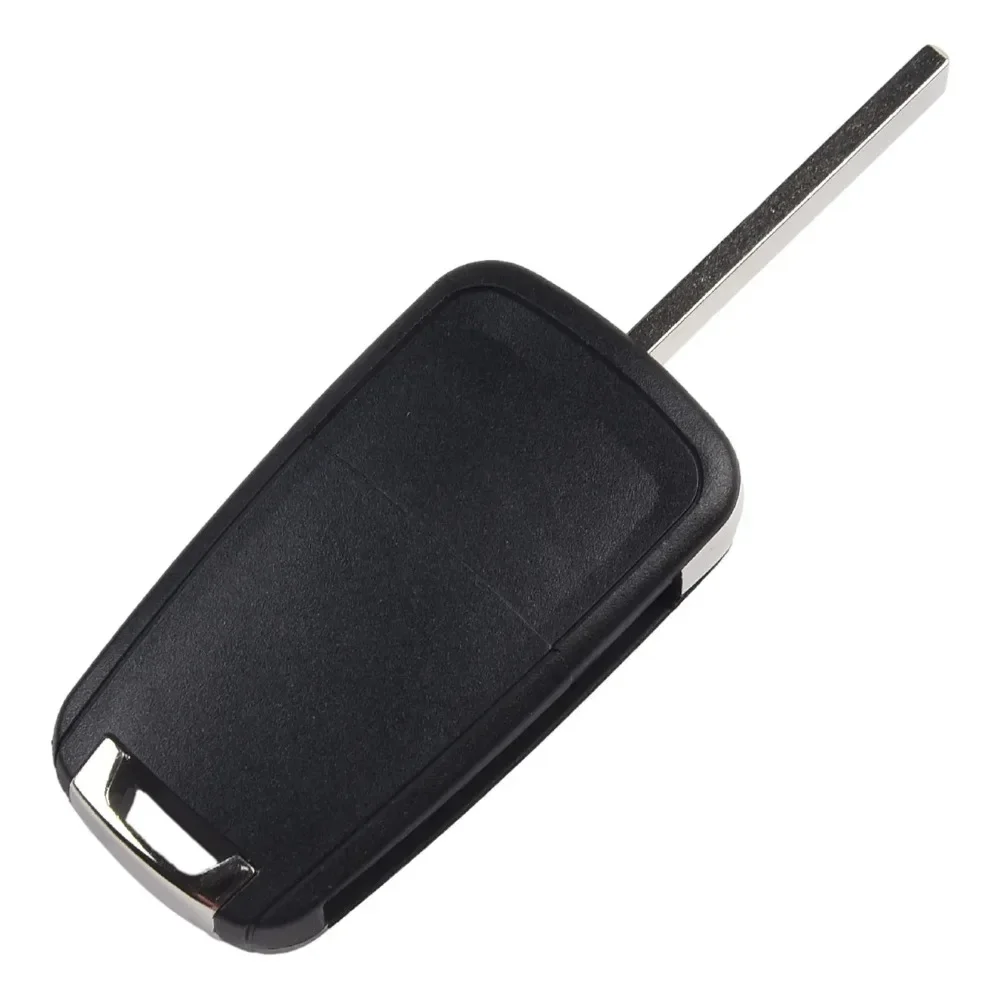 2 Button Car Folding Key Housing Replacement for Opel Astra J Corsa E Automobile Shell Fob Cover Case