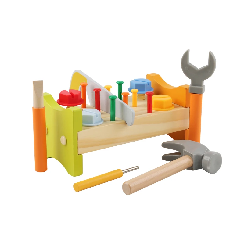 Kids Tool Bench Workshop Workbench Construction Toys For Kids Educational Preschool Learning Montessori Toys Learning Sensory To