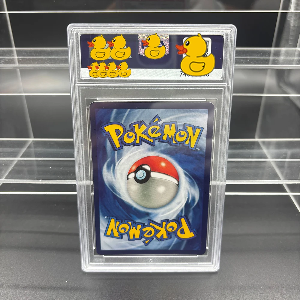 DIY PTCG 등급 카드 컬렉션 카드 2000 DARK CHARIZARD-HOLO 1ST EDITION 복사 10점 등급 카드 카드 애니메이션 게임 카드 선물