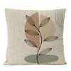 Geometric Floral Linen Pillow Cover Home Decorative Boho Throw Pillow Case Flowers Art Simple Cushion Decor Sofa Pillows 60x60 5