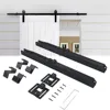2pcs Soft Close Mechanism For Damper Sliding Barn Door Hardware Hanging Rail Track Kit Buffer Damper Track Without Punching 1