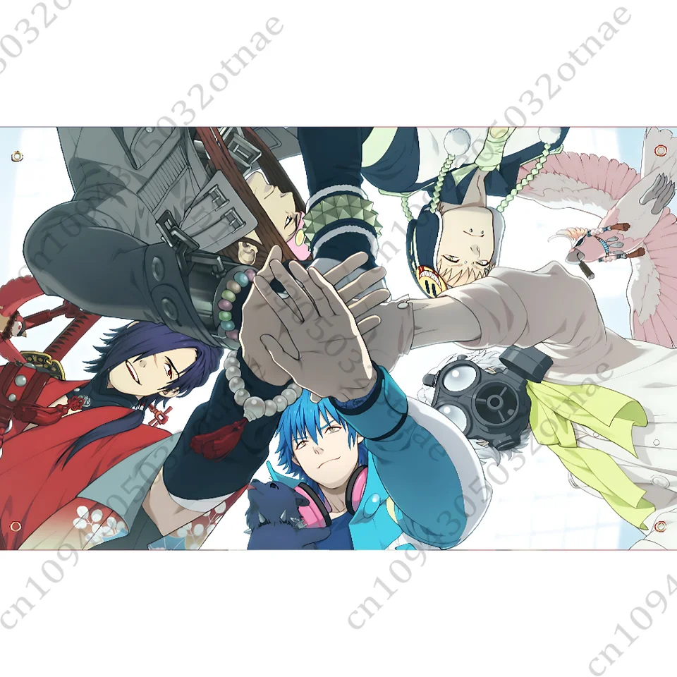 D-Dramatics Game M-Murders Pink Flag Tapestry Funny Banner For