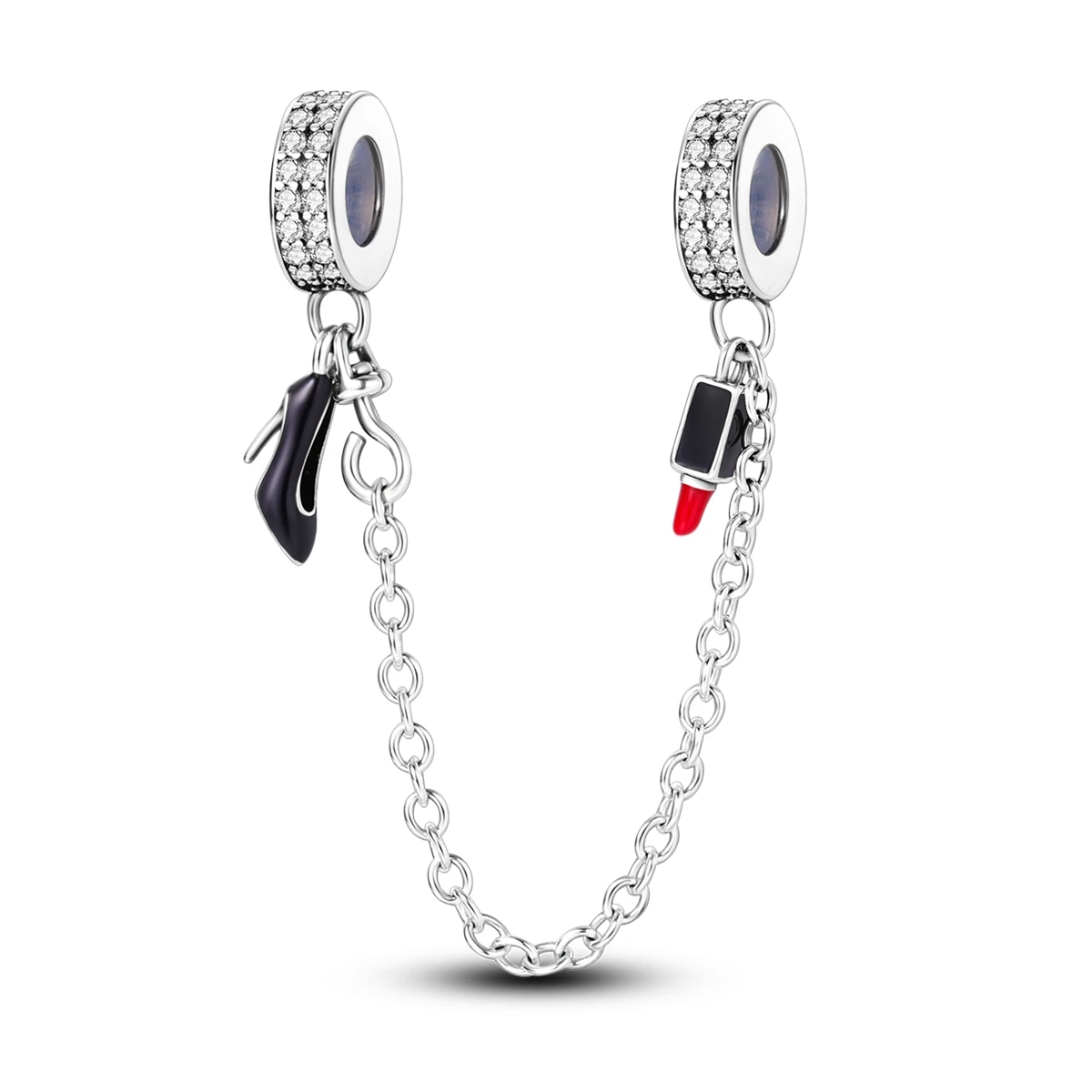 Silver Plated Roller Skates Wings Dangle Charm fit Original Pandora Bracelet Beads Color Enamel Pendant Women Jewelry Making