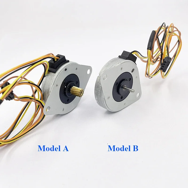 DC 5V-12V Micro MOATECH 2-Phase 4-Wire Stepper Motor Round Ultra-thin 35MM Stepping Motor 23.2 Ohms 3.75 Degree with Gear stepper motor