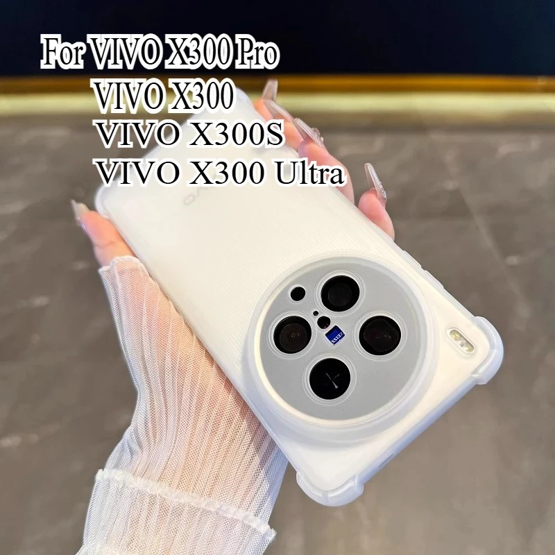 Enhanced Shockproof Silicone Matte Case with Clear TPU Protection