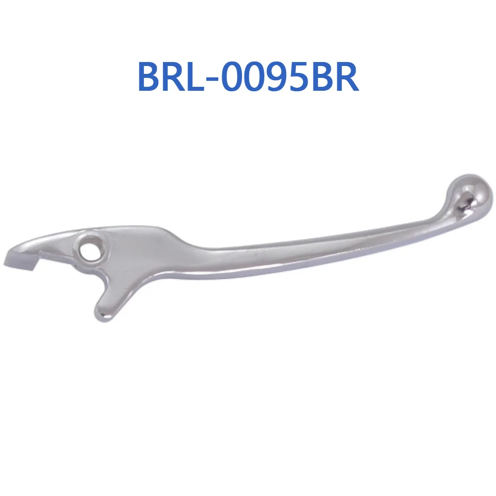 BRL-0095BR Polished Aluminum Scooter Brake Lever-Right For GY6 125cc 150cc Chinese Scooter Moped 152QMI 157QMJ Engine