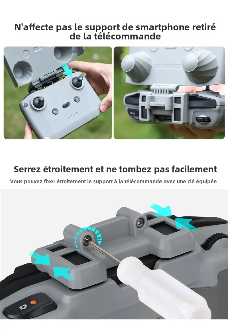Housse Protection Solaire 2-en-1 pour DJI RC N1/N2/N3/N1C