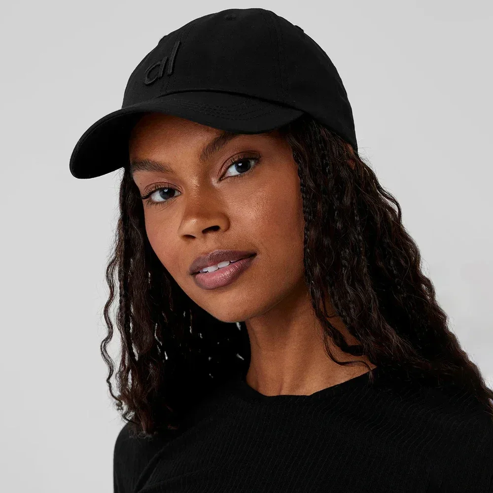 Yoga baseball cap, outdoor sports letter embroidered baseball cap, fashionable women's sun hat, spring and summer casual hat 2