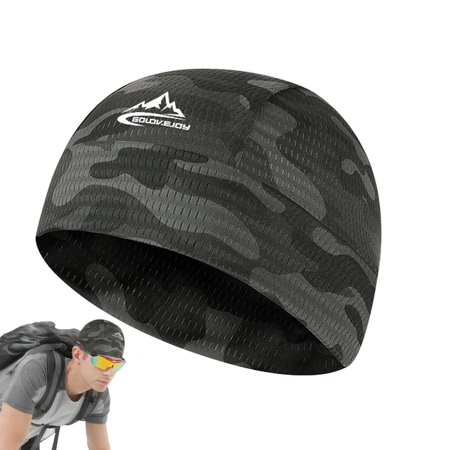 Cooling Skull Cap Breathable Sweat Wicking Cycling Running Hat Cap Odorless and Sweat absorbent sweat absorbent