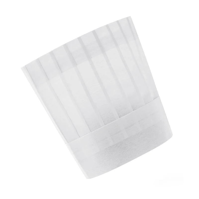 20 Cappelli Da Cuoco Usa E Getta Regolabili - Alti 11 Pollici In TNT Per Cucina Professionale - Foto 4