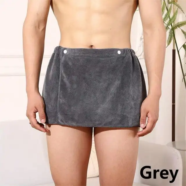 Men Soft Wearable Bath Towel with Pocket Bathrobes Shower Wrap Sauna Gym Swimming Holiday Spa Bath Beach Towel Toalla De Playa 5