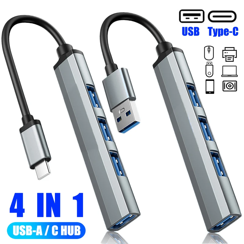 Hub Usb Tipo C Hub Splitter Adattatore Multi Splitter Per Macbook Air Pro Samsung Extension Usb 3.0 Usb 2.0 Docking Station