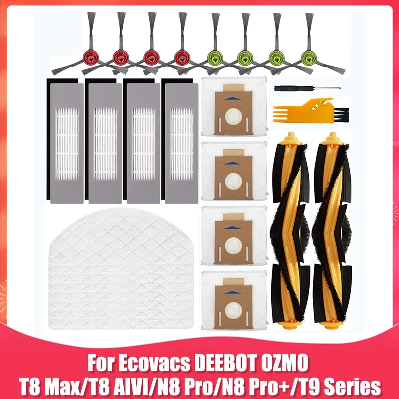 

Запасные части для робота-пылесоса Ecovacs DEEBOT OZMO T8 AIVI T8 Max N8 Pro/N8 Pro +