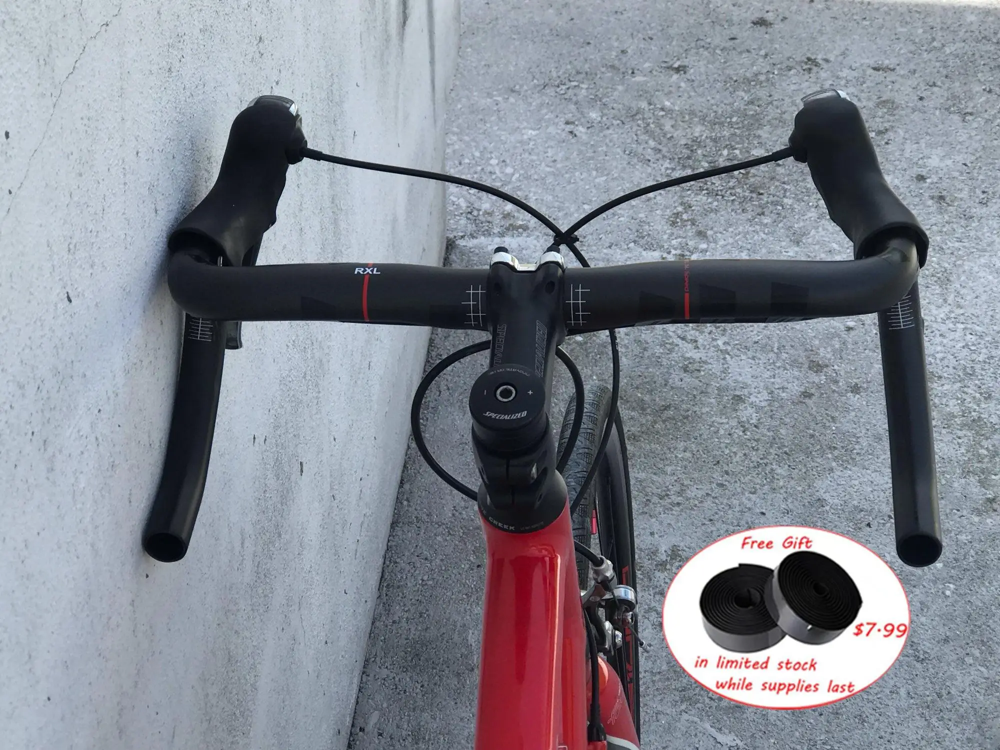 RXL SL Full Carbon Fiber Handlebar 380/400/420/440mm Bent Bar Black Matte/Glossy Finish Road Bike Carbon Handlebar Bicycle Parts