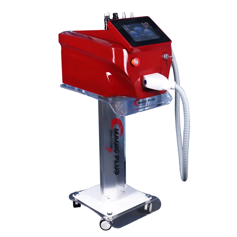 Portable Professional Picoway Nd Yag Picosecond 755nm 1320nm 1064nm 532nm For Tattoo Removal Machine Face Skin Care Tools