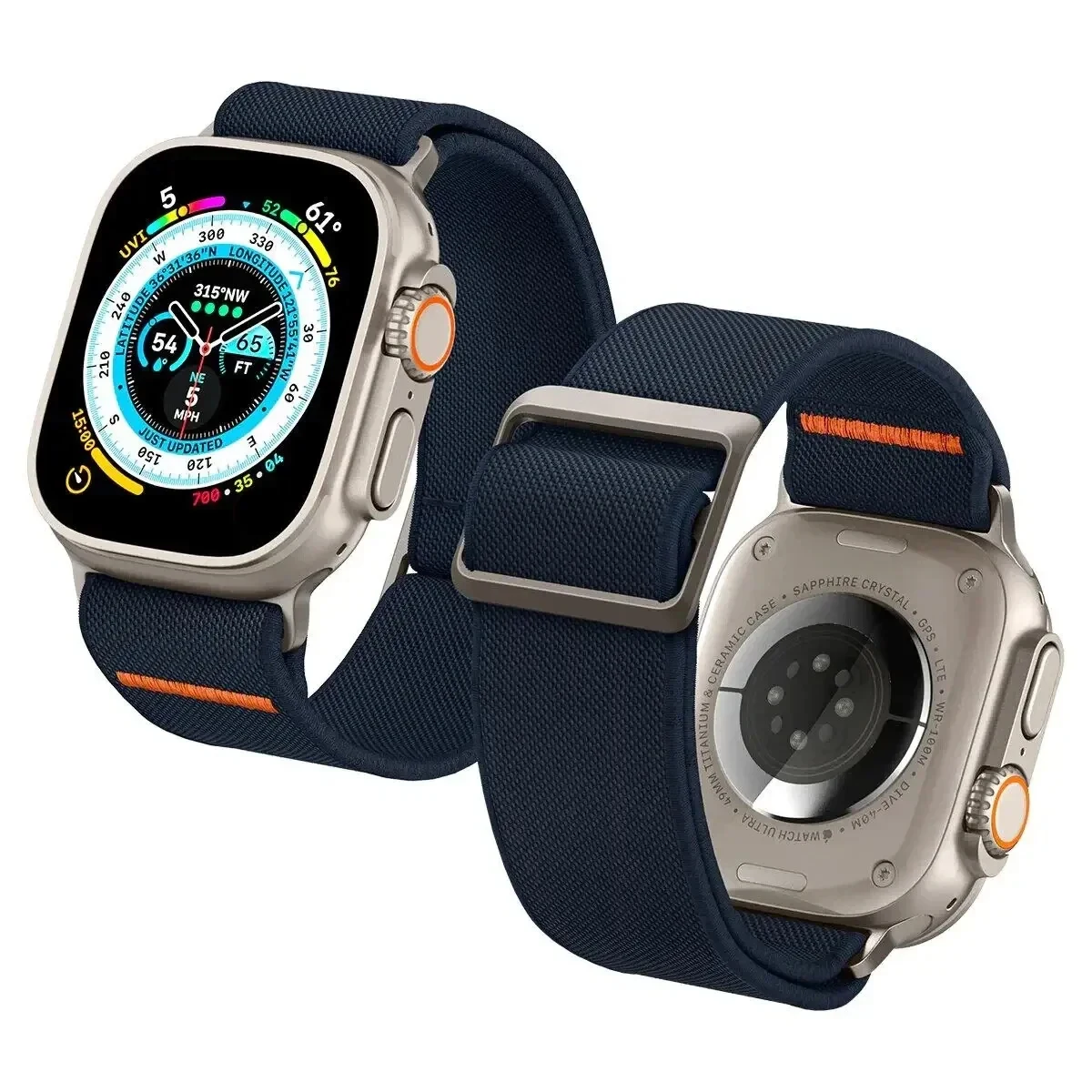 Durable Nylon Wristband for Smartwatches - Universal Fit, Various Sizes