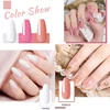 15ml Nail Extension Gel Set Glitter Clear Soaking Gel for Quick Extension Stencil Nail Extension Manicure Beginner Manicure Tool 6