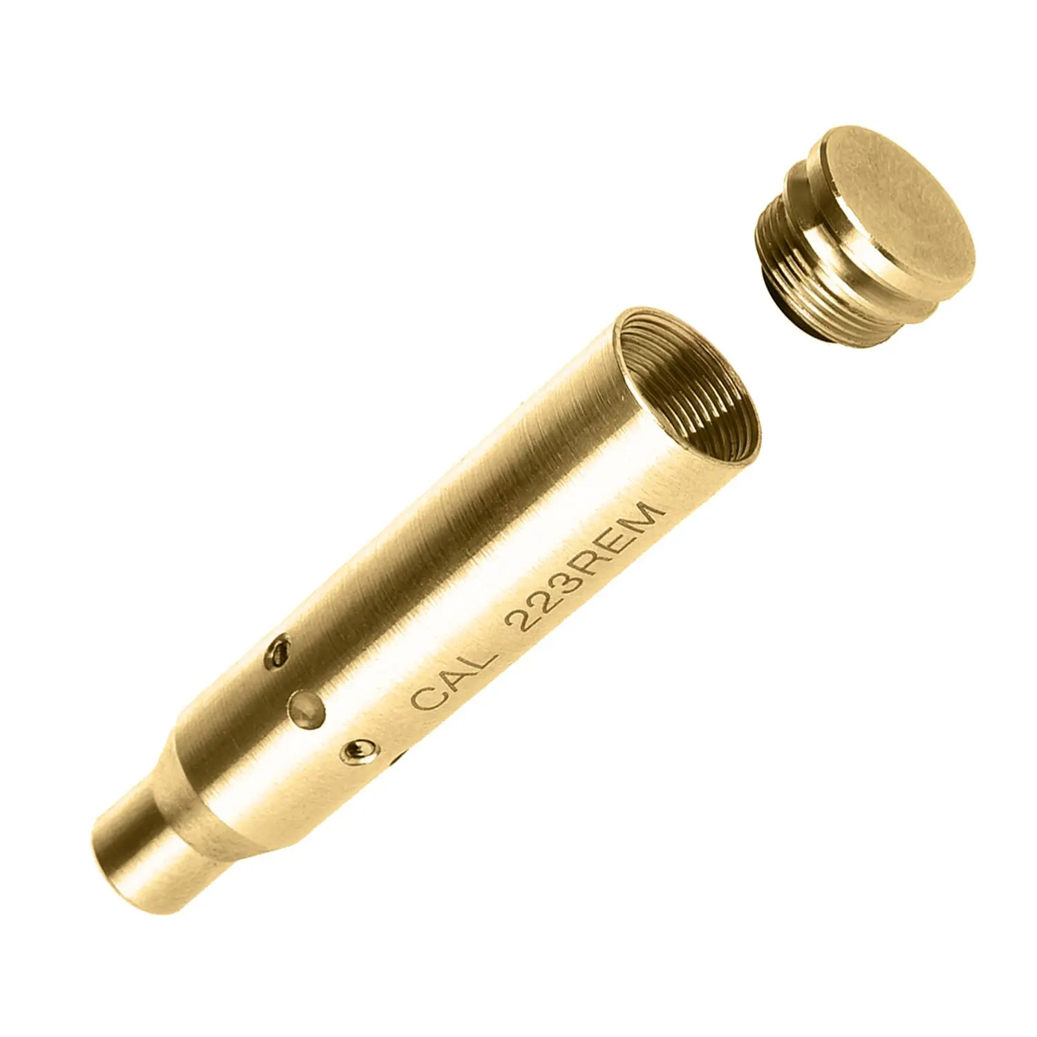 Laser bore sight CAL cartridge bore sighter red bore dot laser brass for scope hunting 223 5.56mm Rem gauge