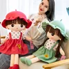45cm Super Kawaii Plush Girls Doll with Clothes Kid Girls Baby Appease Toys Stuffed Soft Cartoon Plush Toys for Children Gift 3