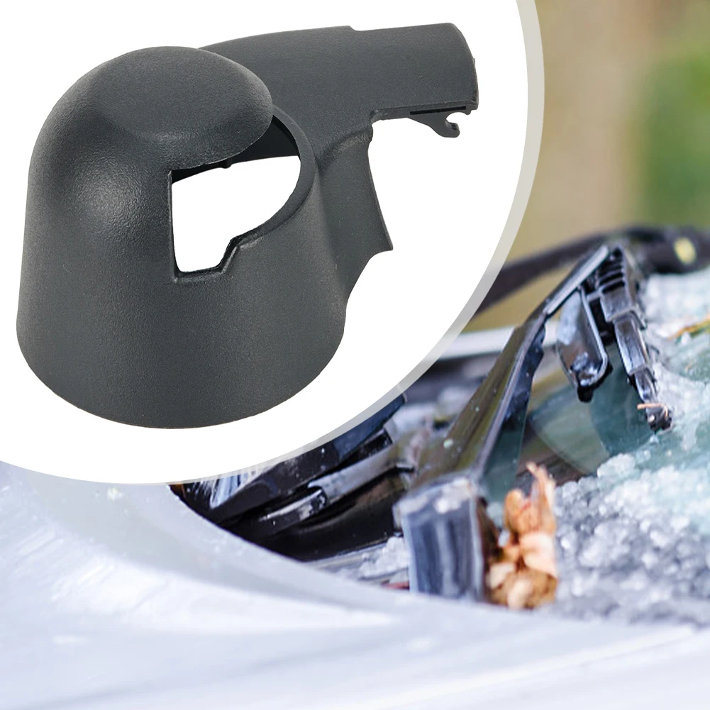 

Rear Wiper Wiper Rocker Cover Car Wiper Blades Cover Replacement Part 7L5862531 Black Car Accessories Rear Wiper Brand New
