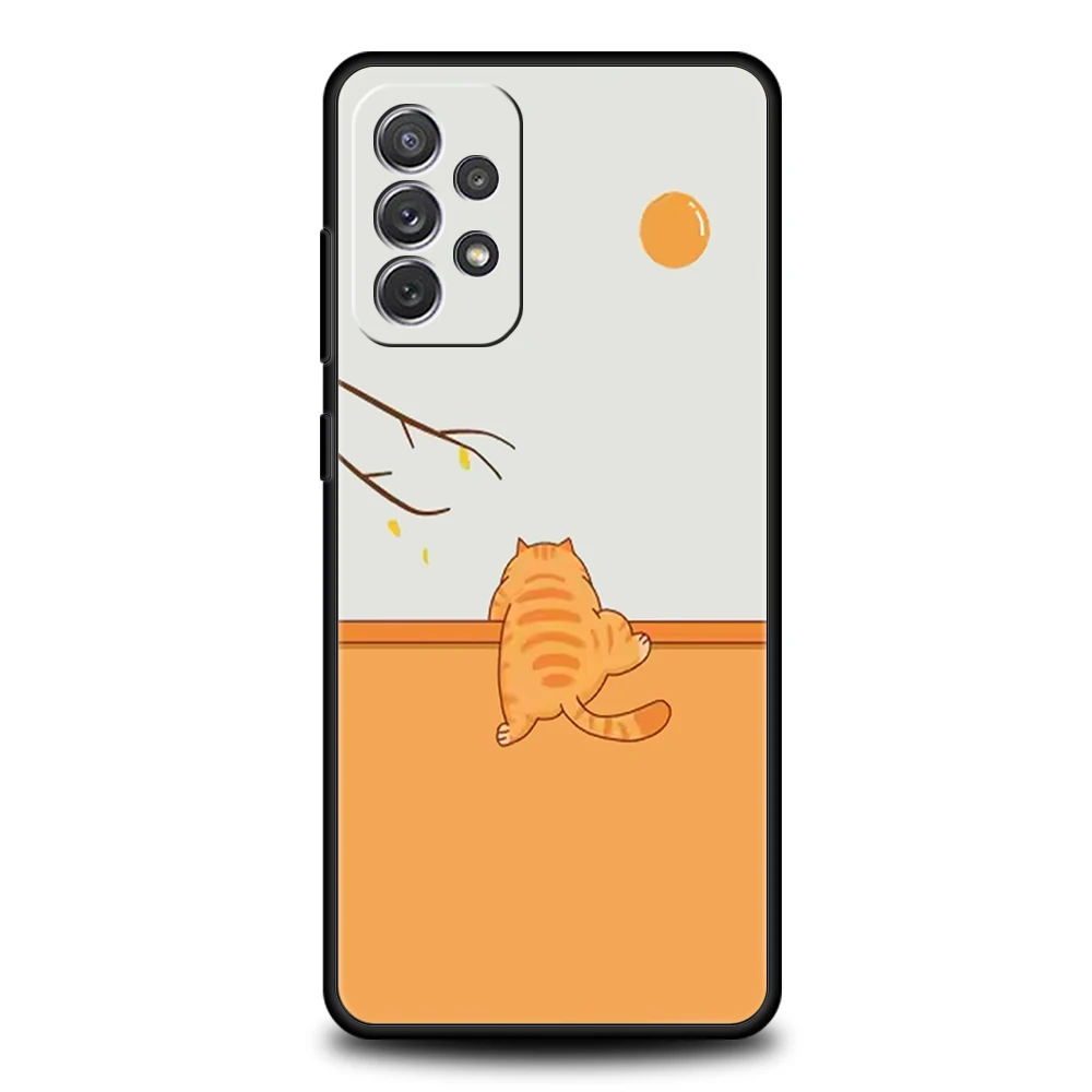 Cute Cat Design Phone Case Cover - Stylish and Durable Protection