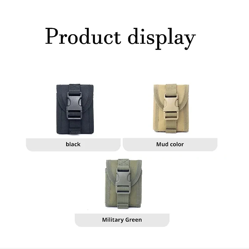 Outdoor Multi functional EDC Cigarette Bag Hunting Hiking Small Pocket MOLLE Kit Accessories Pack