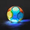Funny Flashing Bouncing Ball LED Light Dancing Music Ball Toy for Boys Girls Plastic Colorful LED Flash Dancing Ball 5