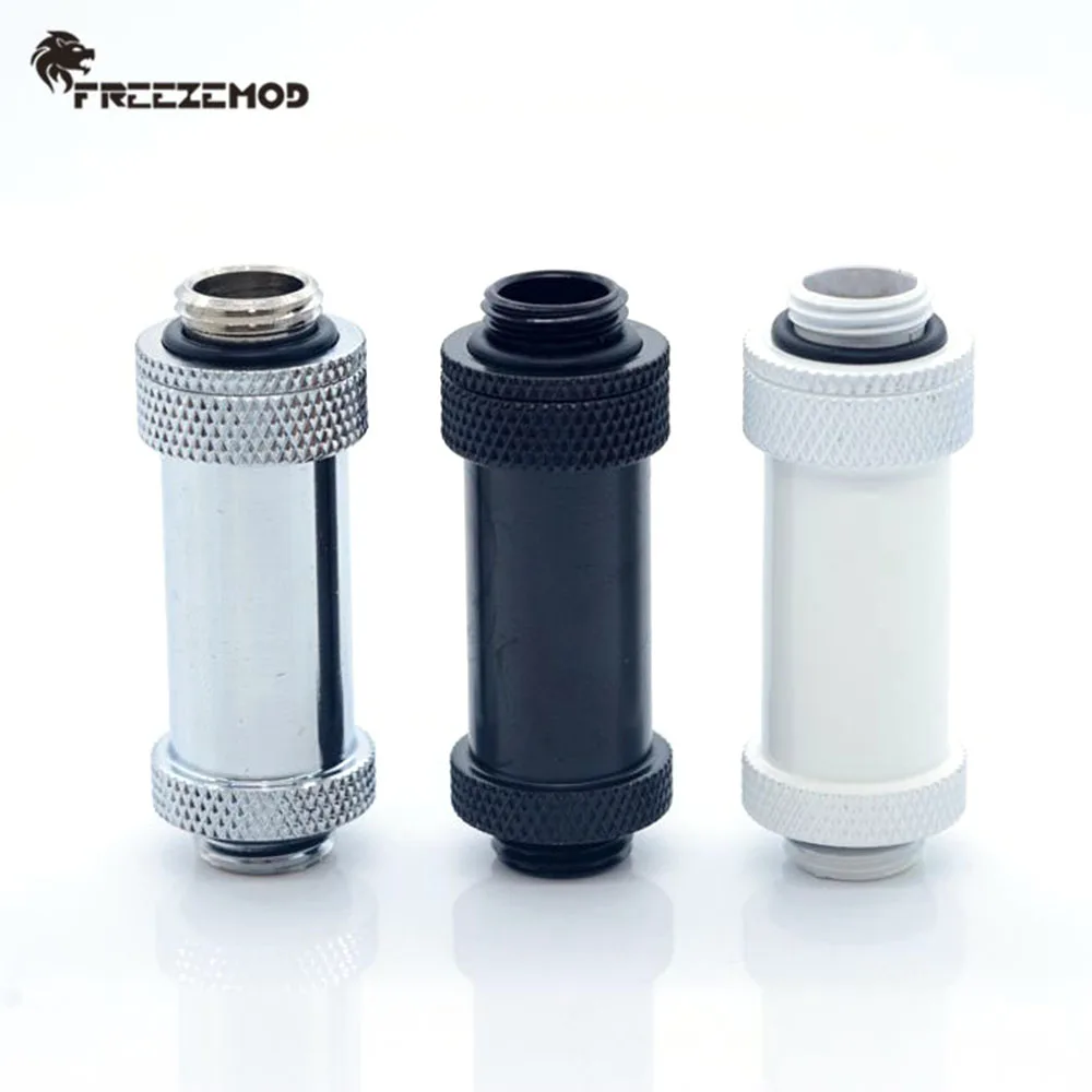 FREEZEMOD 익스텐더 피팅 41-69mm 수-수 익스텐션 41mm 69mm G1/4 스레드 더블 수 어댑터 토크 워터 쿨러 MOD SSJT-41