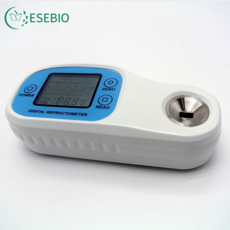 

Portable Digital Refractometers with Automatic Temperature Compensation Essential Lab Supplies