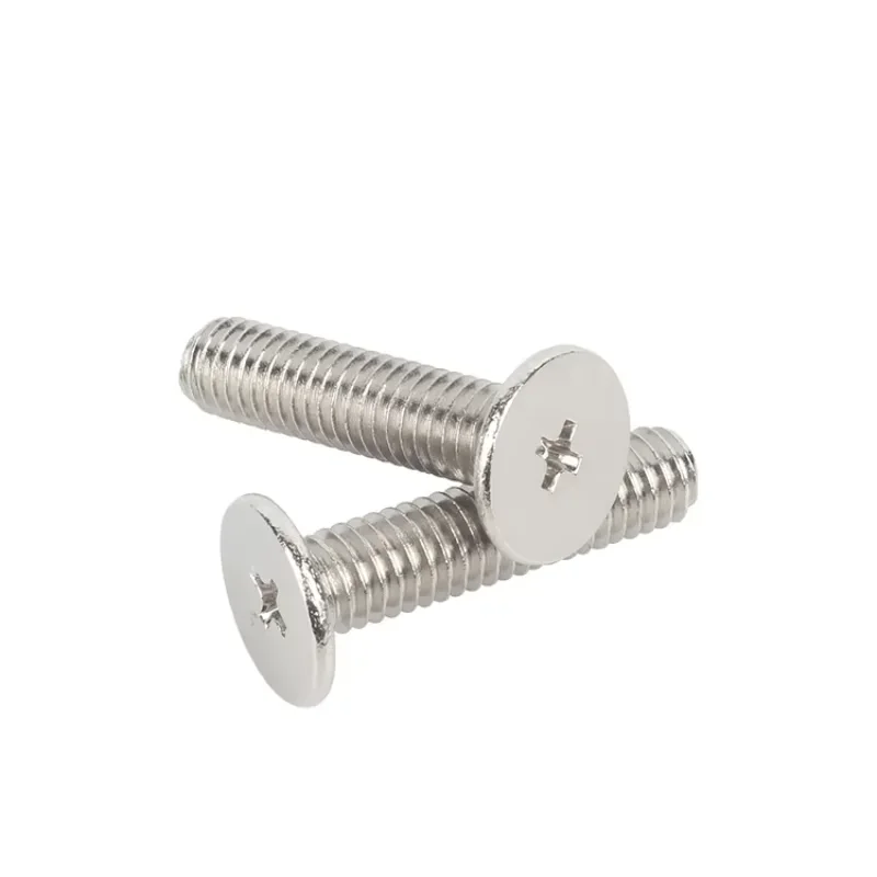 M3 M4 M5 M6 CM Nickel Plated Phillips Flat Head Screws Notebook Digital Screws