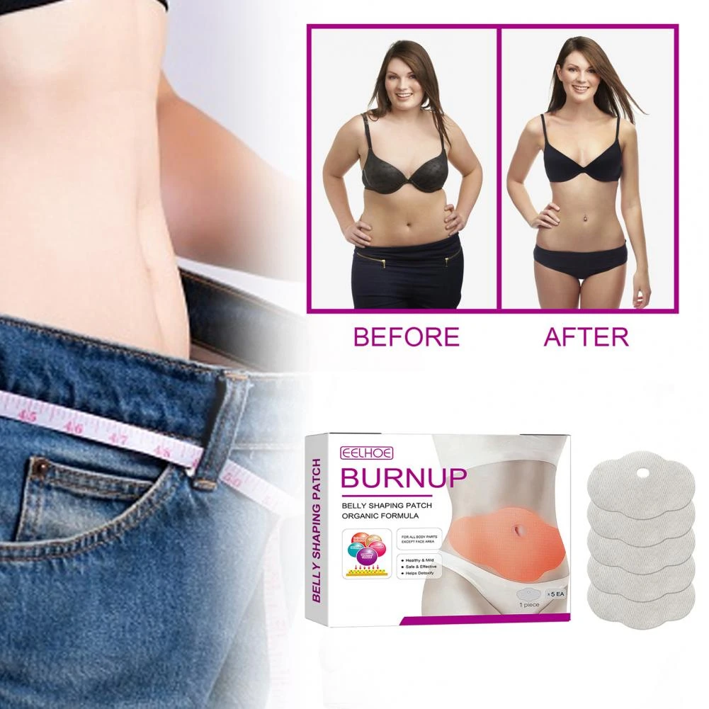 5pcs Universal Body Shaping Patch Abdominal Quick Effect Deep
