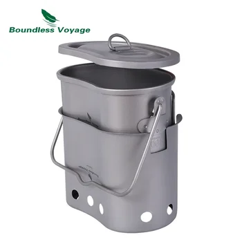 Titanium Camping Cookware Set 1