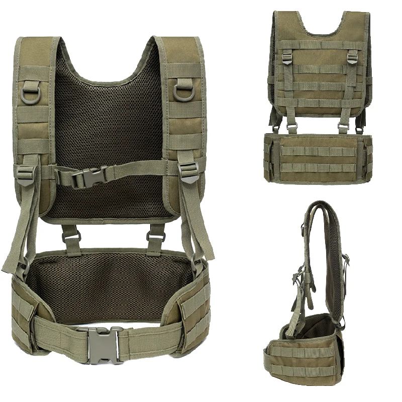 

Outdoor combat hunting air gun shooting training protective equipment Military tactical vest Armored air gun combat accessories